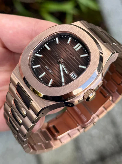 Nautiko Rose Gold Brown