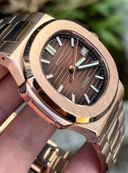 Nautiko Rose Gold Brown