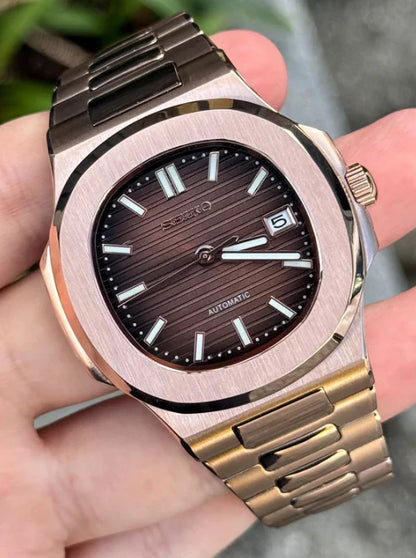 Nautiko Rose Gold Brown