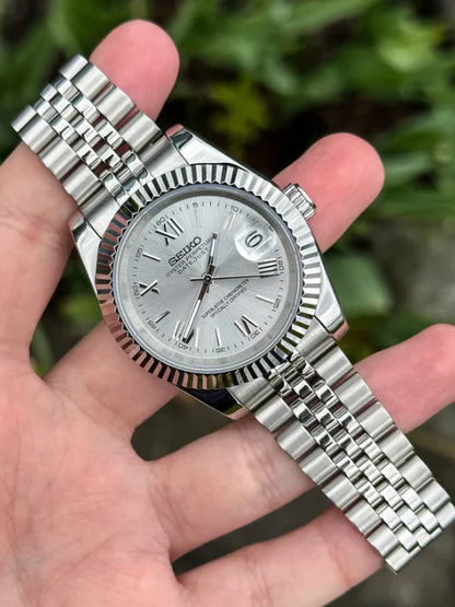 Seikojust White Dial